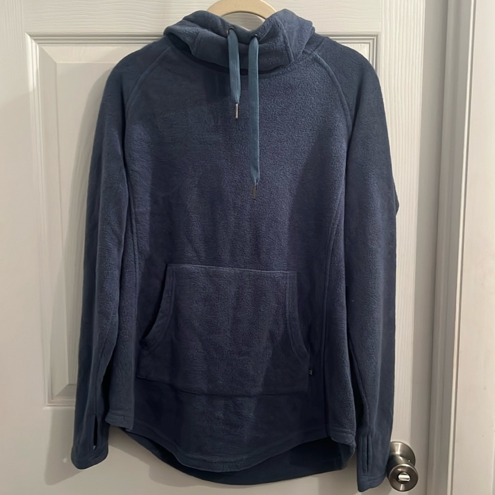 Freefly Women’s Fleece Hoodie - Blue/Grey - Size M